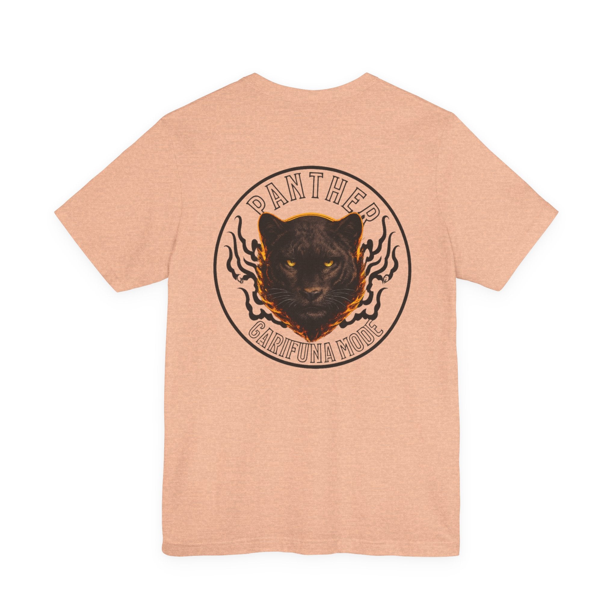 Garifuna Mode Panther Tee — Graphic Short Sleeve T‑Shirt