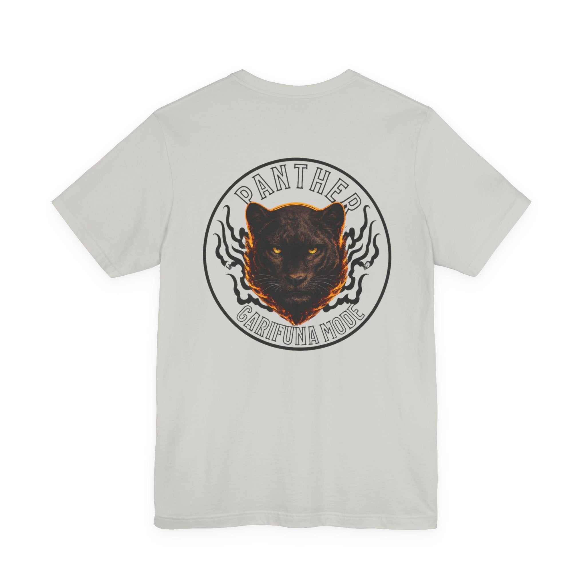 Garifuna Mode Panther Tee — Graphic Short Sleeve T‑Shirt