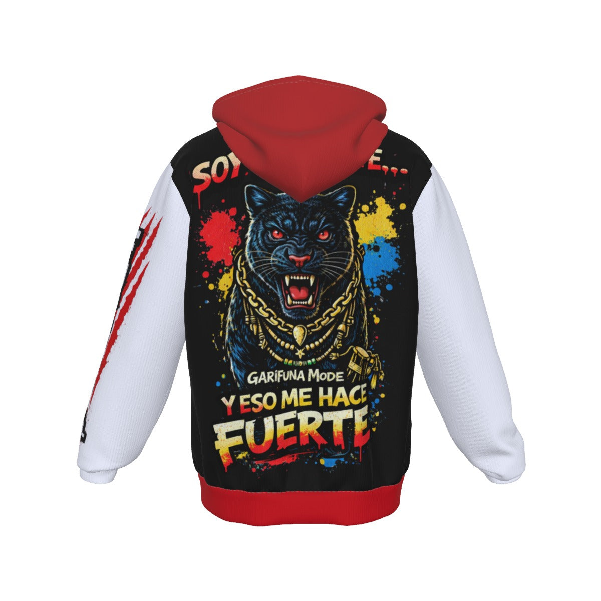 Garifuna Mode Zip Hoodie – Estilo Urbano Premium