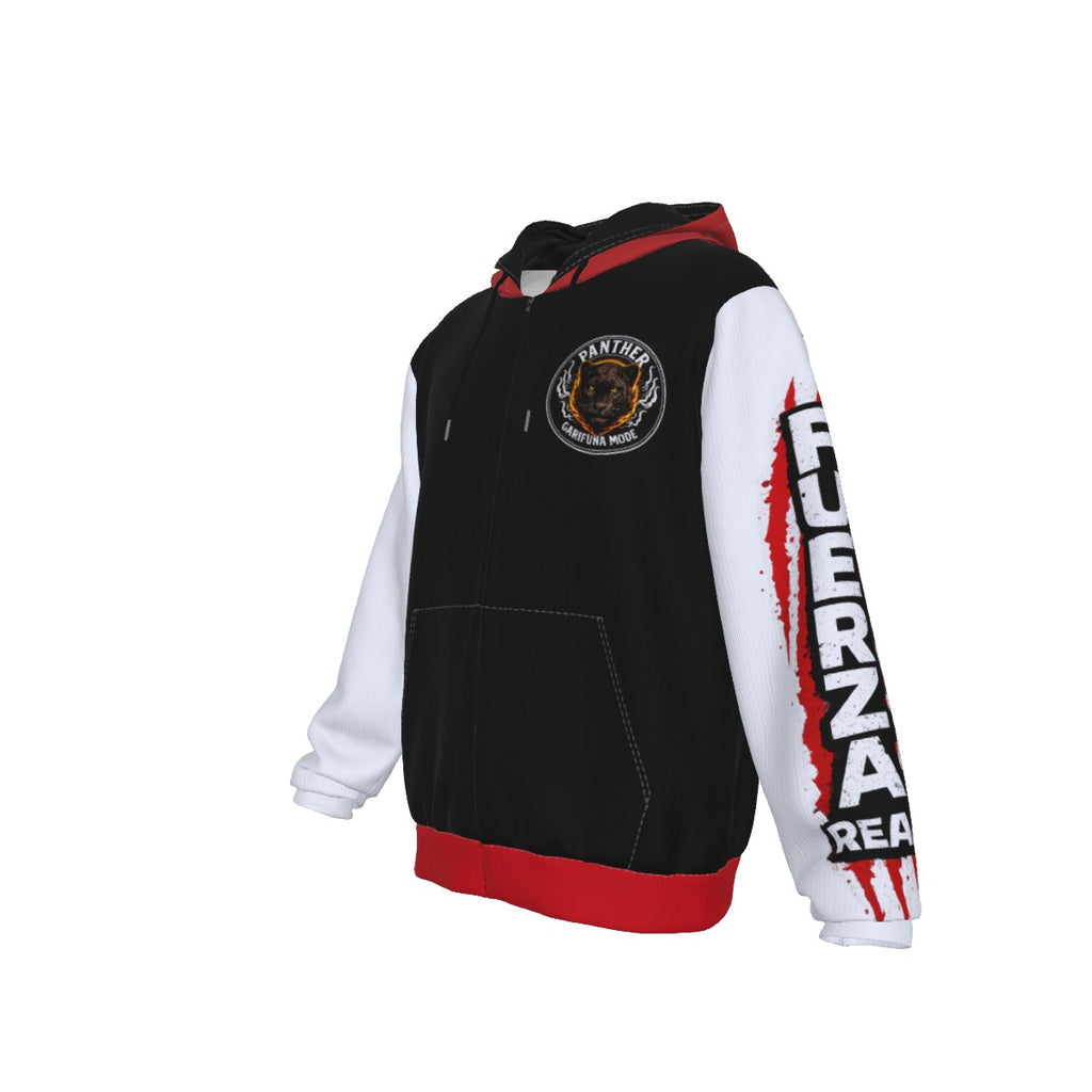 Garifuna Mode Zip Hoodie – Estilo Urbano Premium