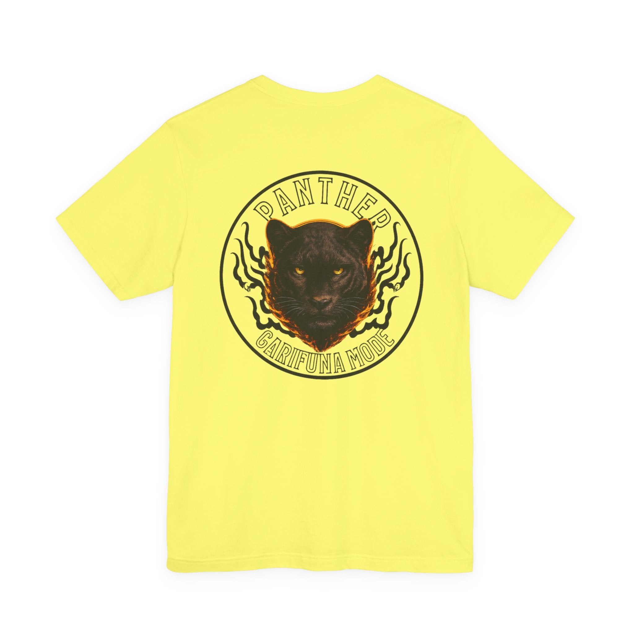 Garifuna Mode Panther Tee — Graphic Short Sleeve T‑Shirt
