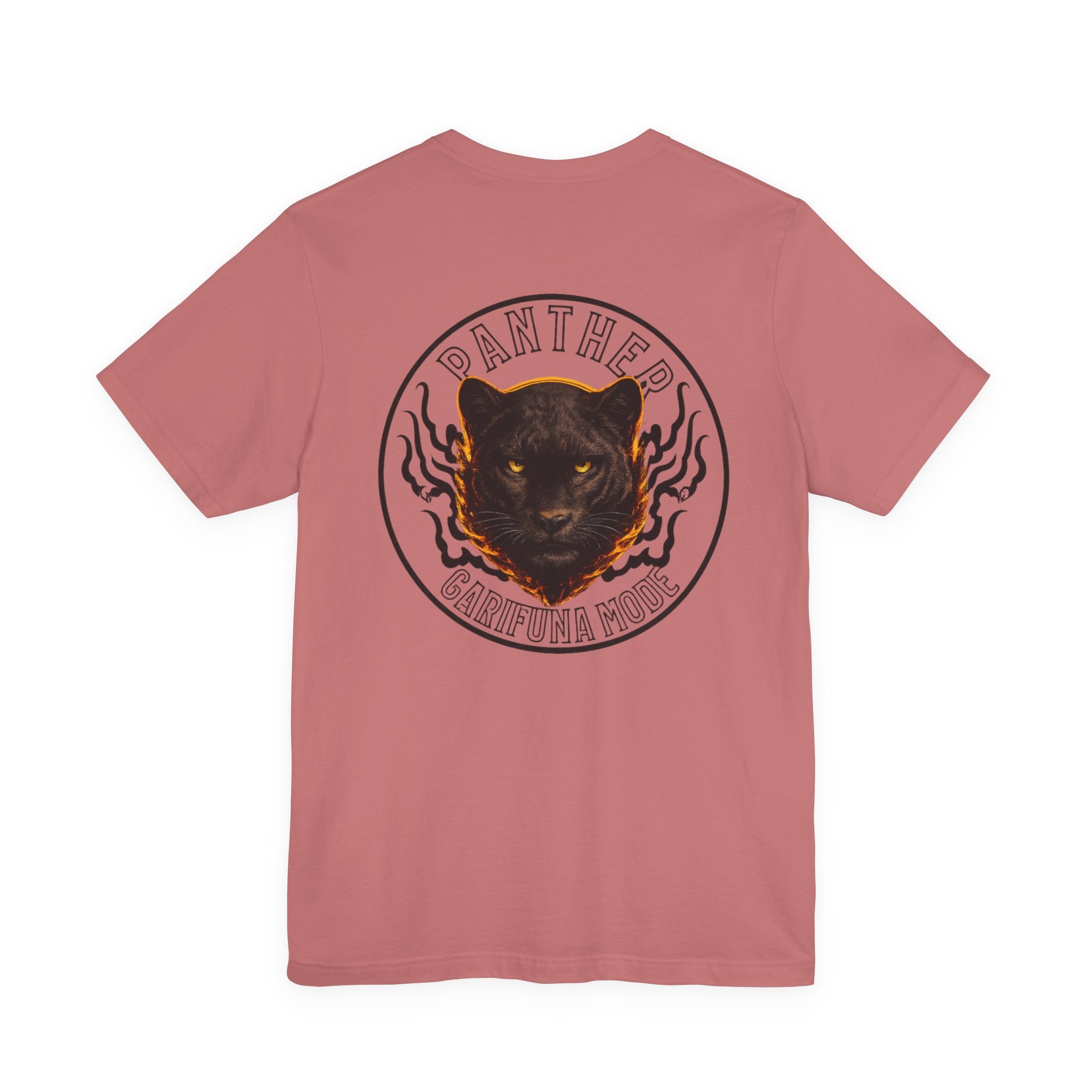 Garifuna Mode Panther Tee — Graphic Short Sleeve T‑Shirt