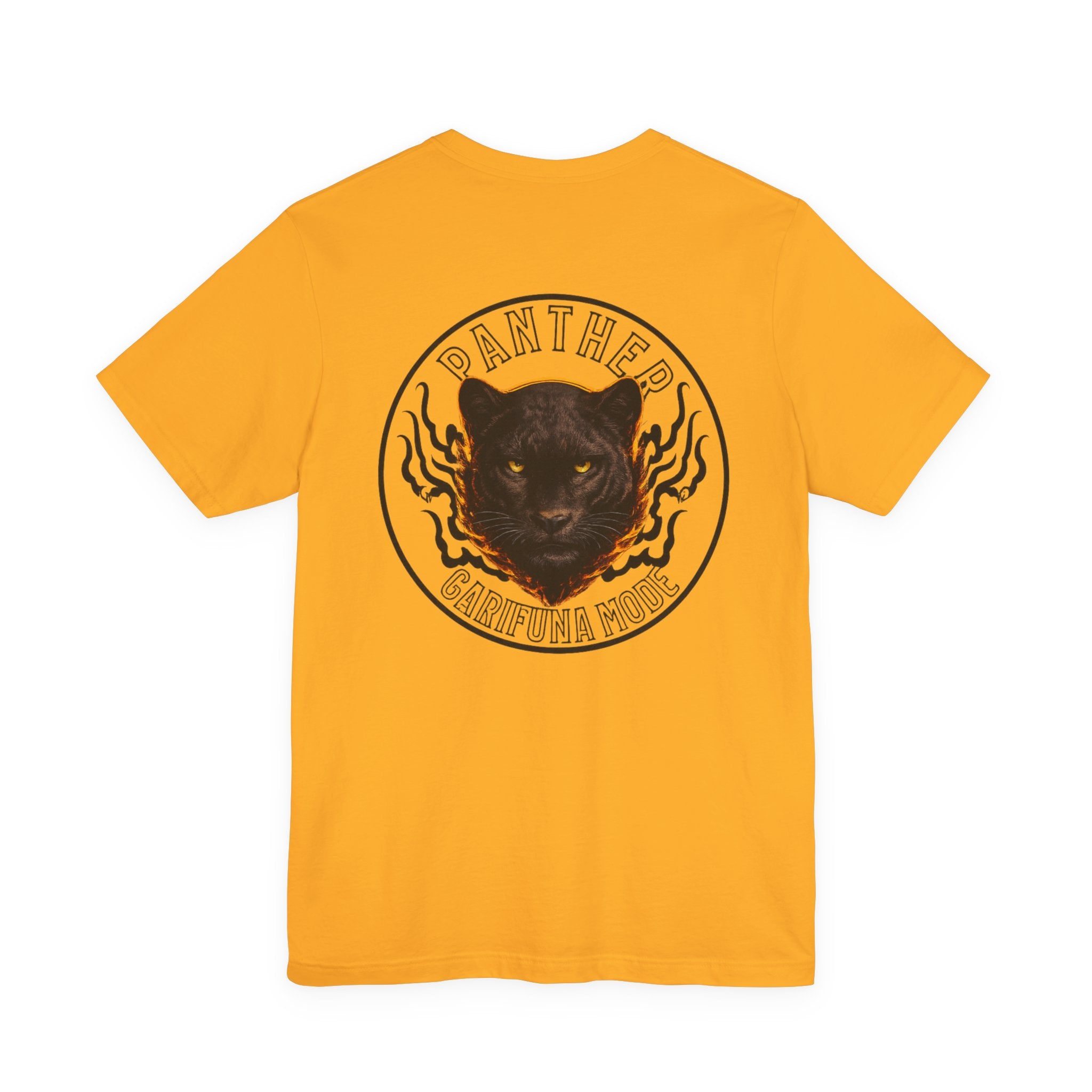 Garifuna Mode Panther Tee — Graphic Short Sleeve T‑Shirt